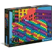 Clementoni puzzle 500 carrés ColorBoom 35094