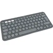 Logitech Pebble Keys 2 K380s clavier RF sans fil + Bluetooth QWERTY Italien Graphite