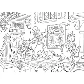 Lisciani Puzzle double face Maxi 35 Pinocchio