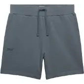 Superdry pour homme. M7110484A Short Essential Logo Classic Bleu (M), Casuel, Coton