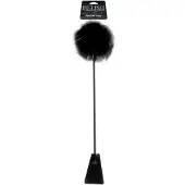 Fetish Fantasy - plumeau et paddle - noir