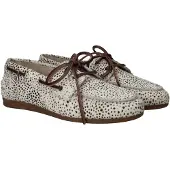 Maruti Eliza Dames bootschoen - Gebroken wit - Maat 37