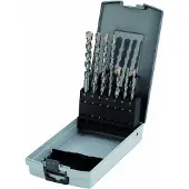 Cimco Jeu de mèches à marteau en carbure de tungstène 7t (10 mm, 12 mm, 5 mm, 6 mm, 8 mm)