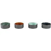 Bitz Set de Bols Bitz Black ass. 7,5 cm (4-Pièces)