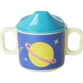 Rice - 2 Handle Baby Cup - Galaxy Print