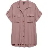 Vero Moda Chemisier 'VMBumpy' rose ancienne