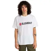 Element Blazin Short Sleeve T-shirt Blanc S Homme