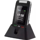 Sponge C10 (2.40", 0.30 Mpx), Téléphone portable à touches, Noir
