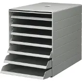 Durable module de classement idealbox plus, avec 7 tiroirs noir