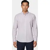 BOSS pour homme. 50552959 Chemise Ricoplus lilas (L), Casuel, Violet, Coton, Classique, Manche longue