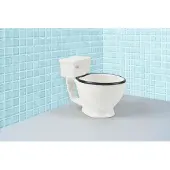 Winkee Kaffeebecher Toilette, Tasse, Multicolore