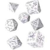 Q-workshop Japanese Star Lotus Dice 7 Packs Argenté Enfants