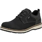 Rieker Chaussures pour hommes, élégantes, à lacets, noires, pour le quotidien