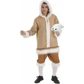 Creaciones Llopis Esquimal Man Costume Beige L Enfants