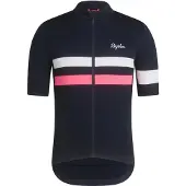Rapha Brevet Short Sleeve Jersey Bleu M Homme