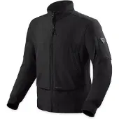 REV'IT! Revit Atwater, veste textile pour moto, noire, taille XL