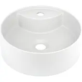 Deante Cqs_au4b Granite Countertop Washbasin With Space For A Tap Argenté