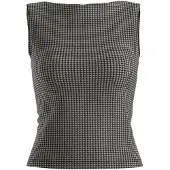 HUGO Darosetta Sleeveless Top Gris XS Femme