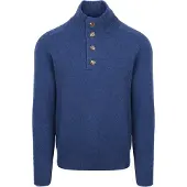Steppin' Out Pull Mocker Laine D'Agneau Bleu Royal