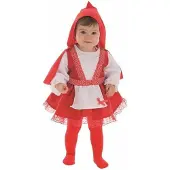 Creaciones Llopis Déguisement De Bébé Petit Chaperon Rouge