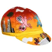 Cinelli Massimo Giacon Cap Jaune,Orange Homme