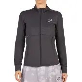 Bullpadel Elevo Full Zip Sweatshirt Gris L Femme