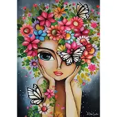 Magnolia Puzzle Dvka avec des fleurs, 1 000 pièces