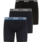 BOSS Boxers 'Power' bleu marine / bleu fumé / noir / blanc