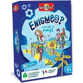 Bioviva Jeu de cartes Enigmes Villes et Pays