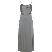 Vila Ravenna Sleeveless Midi Dress Gris 36 Femme