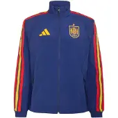Adidas Vestes d’entraînement 'Spanien Anthem' bleu foncé / curry / rouge