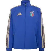 Adidas Vestes d’entraînement 'Italien Anthem' beige / bleu