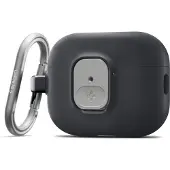 Spigen Nano Pop, coque, polycarbonate (PC), silicone, polyuréthane thermoplastique (TPU), noir