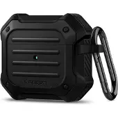 Spigen Tough Armor case for Airpods 3 black (Manchon pour casque d'écoute), Étui pour écouteurs + casque, Noir