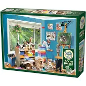 Cobble Hill Puzzle 1000 pièces « Les assistants qui aboient » 113064