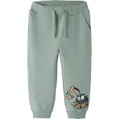 Name it Pantalon 'NMMKark' bleu marine / cappuccino / jade