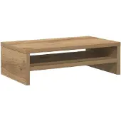 vidaXL Support d'écran Artisan-Chêne 42x24x13 cm Bois composite