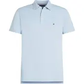 Tommy Hilfiger T-Shirt '1985 Slim Fit' bleu marine / bleu pastel / rouge / blanc