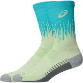 Asics Chaussettes Performance Run Crew Bleu Jaune, Taille I