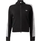 Adidas Originals Knitted Firebird Full Zip Sweatshirt Noir 2XL Femme