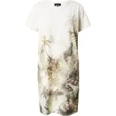 Monari Robe gris foncé / vert / olive / blanc