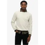 Superdry Essential Logo Sweatshirt Beige L Homme