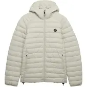 Superdry Homme Veste à Capuche Fuji Lite Beige Taille: Xxl