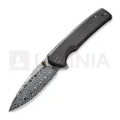 We Knife Couteau pliant Subjugator Hakkapella Damasteel