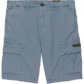 Superdry pour homme. M7110485A Shorts Ripstop Light Cargo bleu gris (34), Casuel, Coton