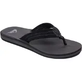 Quiksilver Carver Suede Sandals Noir EU 45 Homme
