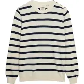 Superdry Pull-over crème / marine