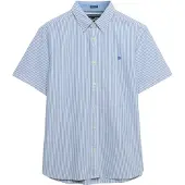 Superdry Chemise bleu / blanc