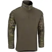 Invadergear T-shirt à Manches Longues Combat