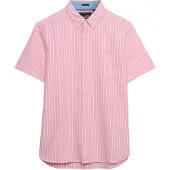 Superdry Preppy Oxford Short Sleeve Shirt Rose XL Homme